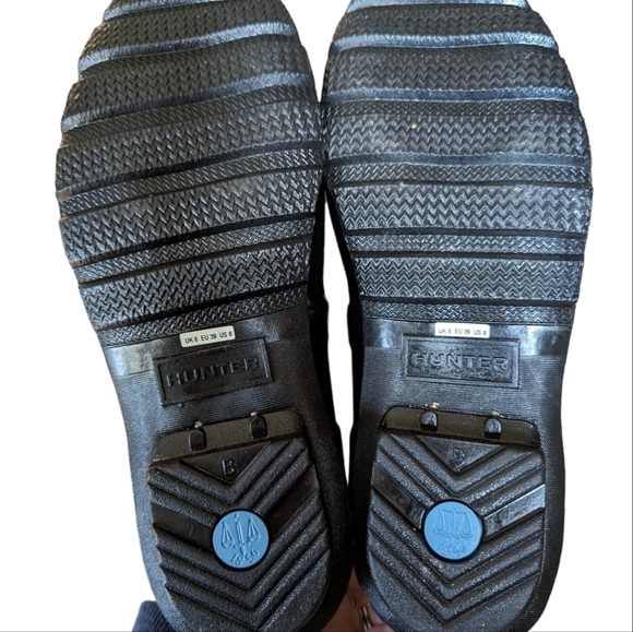 Hunter Black Women's Winter & Rain Boots - Picture 7 of 9